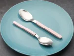New Design Dinnerware 4 In 1 Set Stainless Steel 18/8(304) ABS Handle With Rivets Top Mirror Polishing Cutlery Sets For Kitchen - Image 36