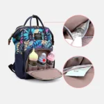 Fashionable Women Backpack with Large Capacity for Traveling Stylish Mommy Bag Heavy-duty Easy To Carry Wide Range of Uses - Image 2