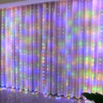 Christmas Lights LED Fairy String Curtain Lights 8 Mode Remote USB Festoon Christmas Decor For Home Holiday New Year Lamp - Image 5