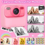 Children Digital Camera Photography Instant Camera 1080P HD Dual Lens Kids Video Recorder Toys for Girls Boys Best Birthday Gift - Image 4