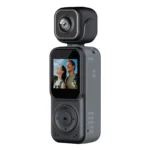 4K Vlogging Camera WiFi Pocket Action Camera with Dual Front & Rear Cameras Split-Screen LCD for Sport Outdoor Riding Travel - Image 7