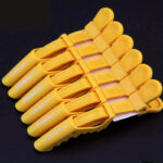 6pcs Black Matte Hair Sectioning Clip Clamp Hair Grip Hairdressing Salon Tool - Image 19