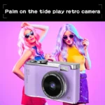 Digital Camera 4K HD Kid Camera 48MP Autofocus Vlogging Camera 2.4 inch Retro Fashion Portable Video Camcorder for Beginners - Image 3