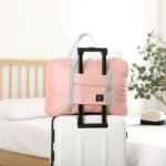 Foldable Travel Duffel Bag for Airlines Carry on Bag for Women and Girls Lightweight Large Capacity Sports Weekend Trip Overnigh - Image 7