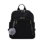 Backpacks Simple Large Capacity New Black Travel Bag For Women Solid Harajuku Student Schoolbag Backpack Unisex Bags High Street - Image 4