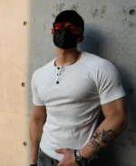 T Shirt Men Casual Short Sleeve Muscle Joggers Bodybuilding Tshirt Male Gym Fitness Tops Tee Streetwear Slim Fit Summer T-shirt - Image 9