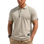 Summer Men's T-shirts Short Sleeve Loose Polo Shirts Casual Hikking Shirt Lightweight T Shirt for Work Athletic Clothes of Man - Image 21
