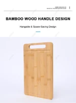 Wooden Chopping Boards Cutting Serving Board Double-sided Available Wooden Thick Boards for Chopping Charcuterie Serving Boards - Image 29