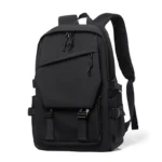 Simple solid color backpack,  travel backpack, plenty of storage space, very suitable for commuting, school, work and going out. - Image 12