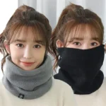 Knitted Neck Warmer Sports Scarf Fashion Soft Women Men Face Cover Winter Skating Running Hiking Scarves Thick Cold-proof Collar - Image 22