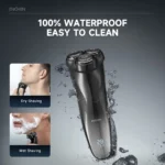 ENCHEN Electric Shaver 3D Blackstone 3 IPX7 Waterproof Razor Wet And Dry Dual Use Face Beard Battery Digital Display For Men - Image 2