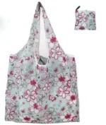 Tote Bags Flower Print Women's Grocery Handbags Outdoor Foldable Shopper Eco Shopping Bag Reusable Storage Bag Organizer Bags - Image 27