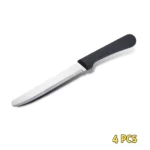 Steak Knives Set Cutlery Set 1~8 Pcs Full Tang Stainless Steel Sharp Serrated Dinner Knives Set Dishwasher Safe For Meat Bread - Image 7