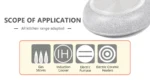 Frying Pan 28/26/24/20cm Wok Pan Non-stick Pan Skillet Cauldron Induction Cooker Frying Pans Pancake Pan Egg Pan Gas Stove Home - Image 13