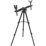 Tripod Rests Sticks with 360° Rotatable Dual V Yoke Frame Flexible Orientation Adjustable Height for Outdoors Hunting Aluminum - Image 3