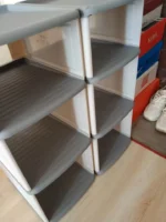 Simple Shoe racks Narrow mouth Shoe cabinet Dormitory Indoors Multilayer Dustproof Domestic Shoebox Receive Shelf - Image 3