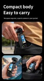 HD Vlogging Camera 180 Degree Rotatable For Vlog YouTube Tiktok Video Recording Entry Portable anti-shake Action Camera for gift - Image 12