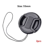 Camera Lens Cap High-quality 40.5mm 49mm 52mm 55mm 58mm 62mm 67mm 72mm 77mm 82mm Snap on Front Lens Cap for Camera - Image 13