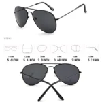 Trendy and Fashionable Aviator Sunglasses, Personalized Sunglasses, Men's and Women's Street Style Sunglasses, Retro Sunglasses, - Image 18