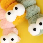 Cat Plush Chew Toy Plush Cushion Caterpillar Catnip Companionship Kitten Toy Cat Teaser Stick Interactive Cat Toy Supplies - Image 2