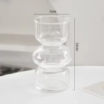 Retro Irregular Home Glass Vase Living Room Dining Table LLuxury Decoration Flower Vases - Image 11