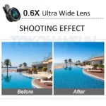 Professional HD phone Camera Lens Kit 0.45X Wide Angle 12.5x Macro smartphone Lens Mobile Phone lenses for xiaomi mi a1 - Image 2