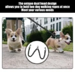 Pet Supplies Dog Walking Rope Dog Leash, Double-headed Dog Rope, Shock-absorbing Elastic Rope, Explosion-proof Dog Chain 1pcs - Image 5