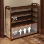 Shoes Organizers Narrow Corridor Shoe Rack Space Saving Storage Shelf Shoe Rack Luxury Designs Sturdy Home Furniture Accessories - Image 6