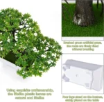 Artificial Plants Bonsai Simulated Tree Potted Fake Flowers Table Porch Potted Ornaments Home Wedding Decor Housewarming Gift - Image 22