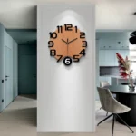 Modern wall clocks with silent pendulum function are suitable for living rooms, offices, bedrooms, and home decor - Image 13