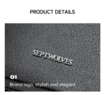 Septwolves High Quality Business Printed Leather Backpack Man Designer Drawstring Flip Monogram Laptop Bags Print Work Rucksack - Image 37