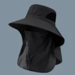Summer Sun Hats UV Protection Outdoor Hunting Fishing Cap For Men Women Hiking Camping Visor Bucket Hat Neck Flap Fisherman Hat - Image 11