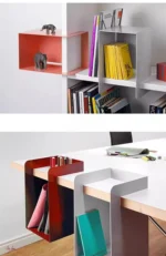 Nordic Storage Holders Hanging Organizers Rack Desk Decoration Shelves Living Room Hanger Display Shelf Organization Corner Rack - Image 24