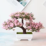 Artificial Plants Bonsai Small Tree Pot Fake Plant Flowers Potted Ornaments For Home Room Table Decoration Hotel Garden Decor - Image 14