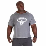 Men's T Shirts Fitness Men Bodybuilding  Shirt Batwing Sleeve Rag shirt Gym Fitness Muscle Running T shirt - Image 12