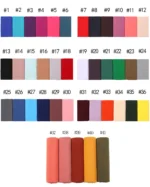 Women Big Size Cotton Jersey Hijabs Scarf Islamic Turban Shawls Trendy Muslim Hijab Solid Plain Cotton Scarves Headscarf - Image 6