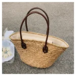 Handmade Women's Shoulder Bag Large Capacity Handbags Bohemian Summer Straw Beach Bag Female Shopper Basket Woven Tote Bags - Image 18