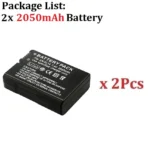 2050mah EN-EL14a EL14 CAMERA BATTERY EN-EL14 For Nikon P7000 P7100 P7800 P7700 D3100 D3200 D3300 D3400 D3500 D5600 D5100 D5300 - Image 11