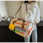 Travel Bag, Duffel Bag Cosmetics Bag, Professional Fitness Bag, Yoga Swimming Training Backpack, Satchel Shoulder Crossbody Tote Bag, Suitable for Men and Women - Image 55