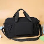 Travel Bag with Large Capacity for Short-Distance Travel, Storage Luggage Bag, Portable Lightweight Crossbody Sports and Fitness Bag for Women, Expandable and Can Be Attached to a Trolley Case - Image 7