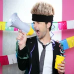 Hat with Wig Knitted Spiked Hairs Realistic Hip Hop Wig Hat Men Women Cold Weather Hats for Daily Wear Party Cosplay - Image 2
