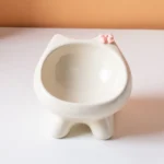 Cat Supplies Bow-Tie High-Leg Cat Bowls Large-Diameter Anti-Slip Dog Feeder Dish Cute Neck Protection Pet Food Bowls Home - Image 10