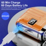 Electric Shaver Men Beard Trimmer Wet Dry Use Dual Blades Razor USB Rechargeable Mini Portable Face Beard Shaver For Home Travel - Image 5