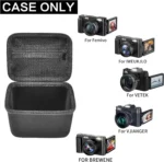Vlogging Camera Case Compatible with for Duluvulu/for VJIANGER/for JGIPL/for TEBNGIHNM 4K Digital Cameras for Youtube (Box Only) - Image 2