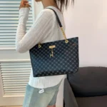 New Presbyopia Handbag Texture Soft Leather Large Capacity Tote Women Bag With Hanging Accessories Shoulder Bag - Image 19