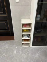 Simple Shoe racks Narrow mouth Shoe cabinet Dormitory Indoors Multilayer Dustproof Domestic Shoebox Receive Shelf - Image 5