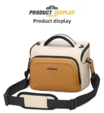 Camera bags, outdoor travel camera shoulder bags, waterproof, camera bags with detachable partitions and shoulder straps - Image 24