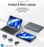 CRELANDER P8 Mini Gaming Laptop 8 Inch Touch Screen Intel Alder Lake N150 12GB DDR5 Windows 11 WiFi 6 Small Pocket Laptop - Image 2