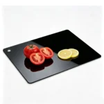 Kitchen cutting board, 15.3 * 11.8 inch transparent black cutting board with hanging holes, non slip cutting board for cooking, - Image 7