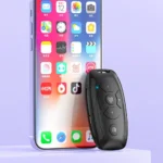 Recharegable Bluetooth Remote Control Button Wireless Controller Selfie Camera Stick Shutter Release For Phones e-book Page Turn - Image 9